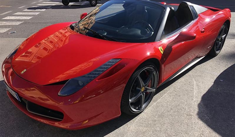 Ferrari 458 Spider - Sorrento Coast Rental