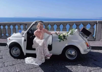 FIAT 500 old style - Wedding in Amalfi Coast - Sorrento Coast Rental